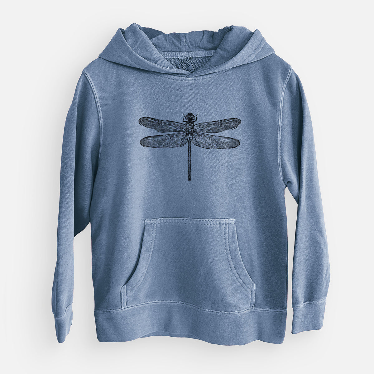 Anax Junius - Green Darner Dragonfly - Youth Pigment Dyed Hoodie