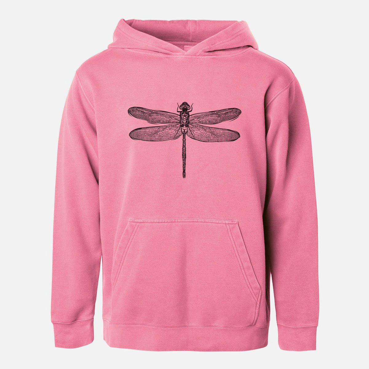 Anax Junius - Green Darner Dragonfly - Youth Pigment Dyed Hoodie