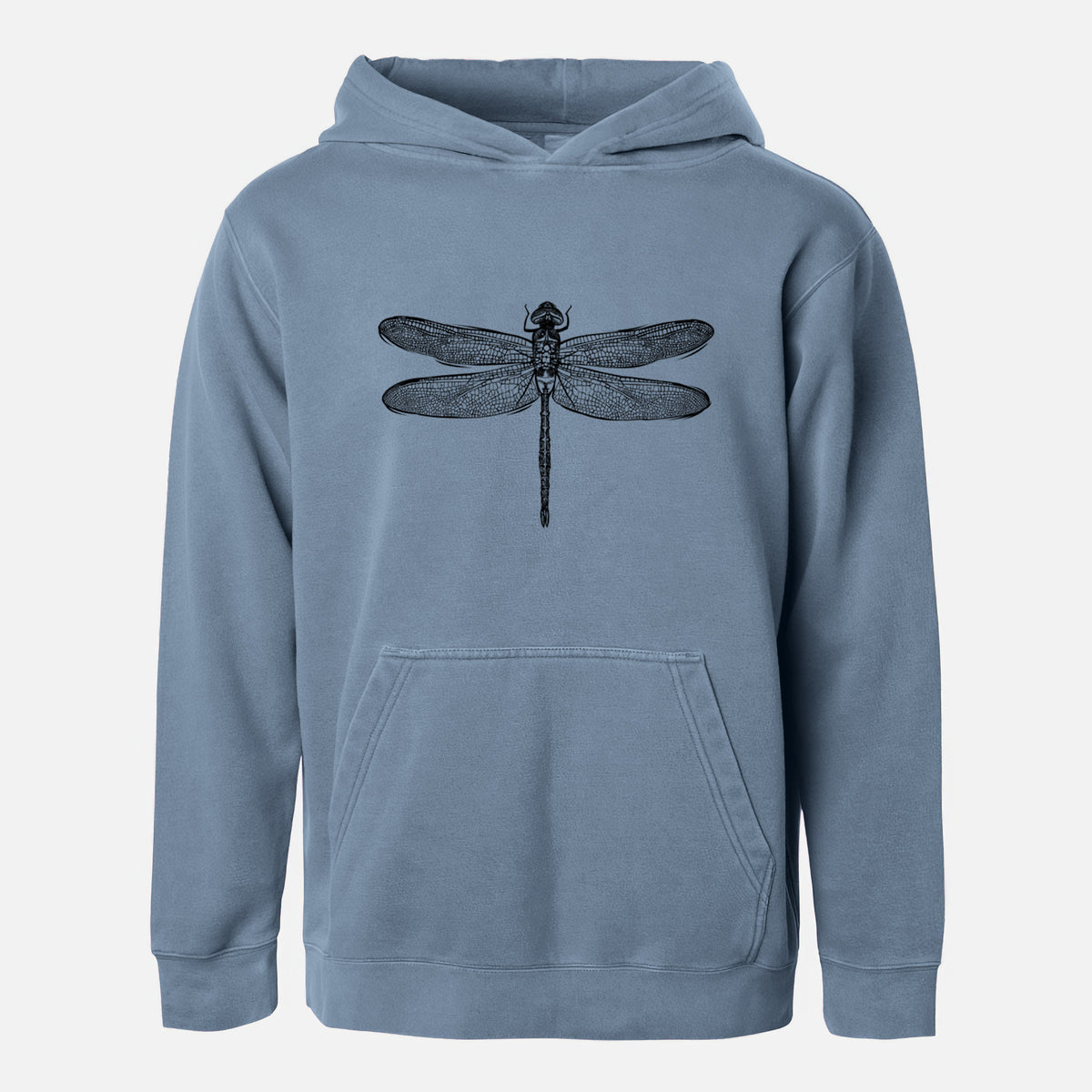 Anax Junius - Green Darner Dragonfly - Youth Pigment Dyed Hoodie