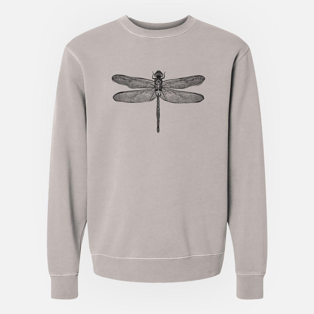 Anax Junius - Green Darner Dragonfly - Unisex Pigment Dyed Crew Sweatshirt