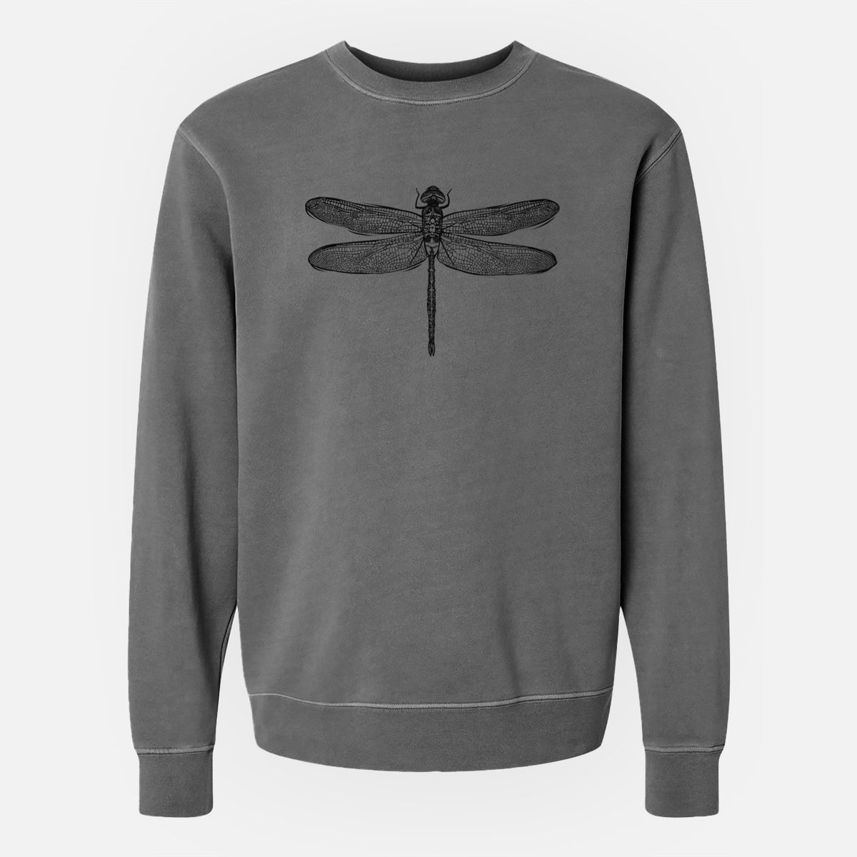 Anax Junius - Green Darner Dragonfly - Unisex Pigment Dyed Crew Sweatshirt