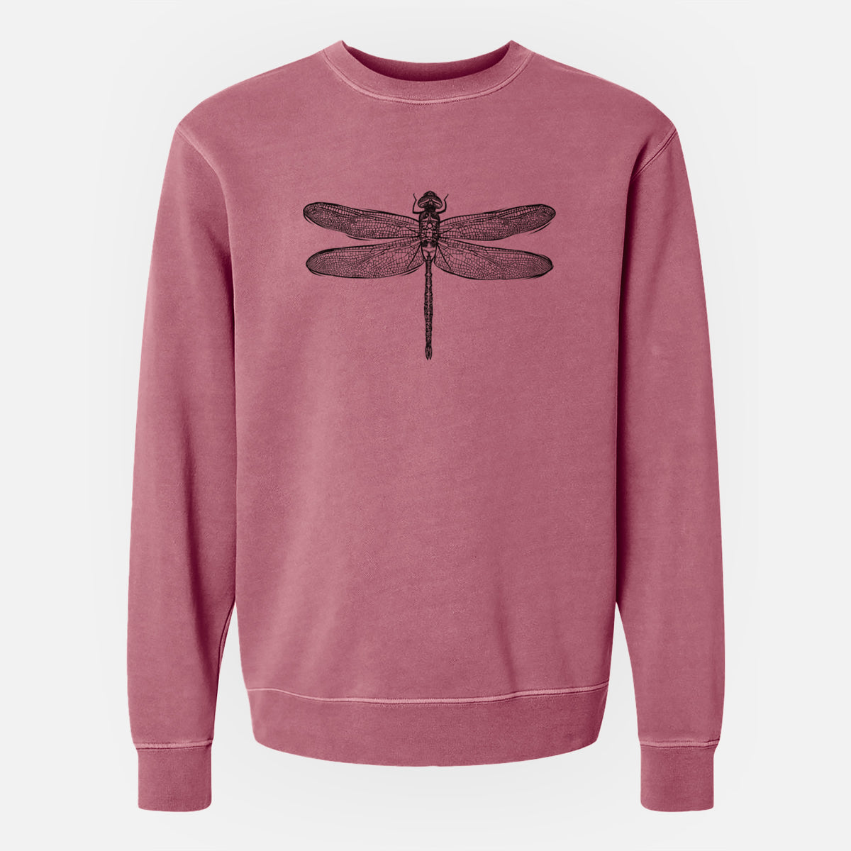 Anax Junius - Green Darner Dragonfly - Unisex Pigment Dyed Crew Sweatshirt