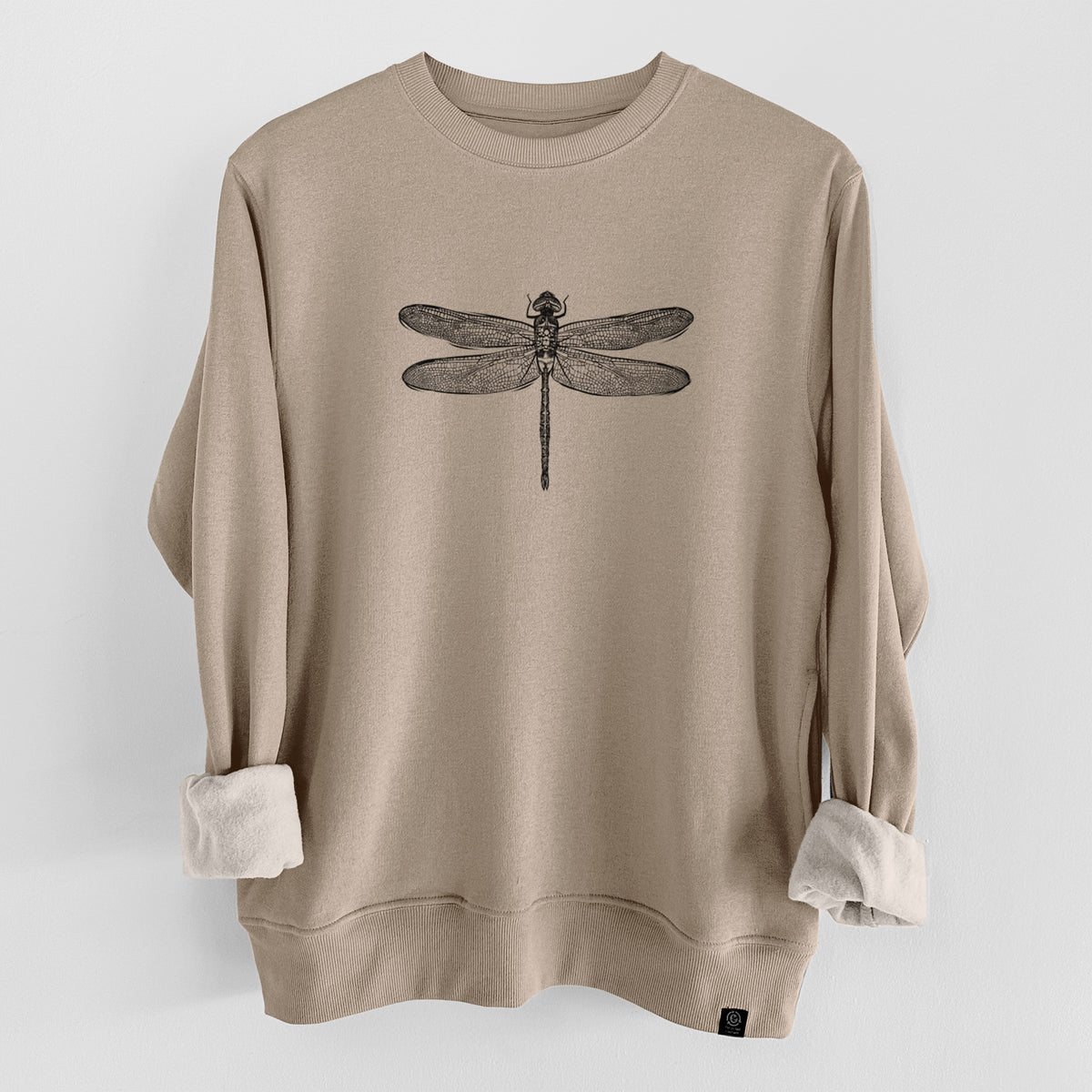 Anax Junius - Green Darner Dragonfly  - Unisex Reclaimed Crewneck Sweatshirt