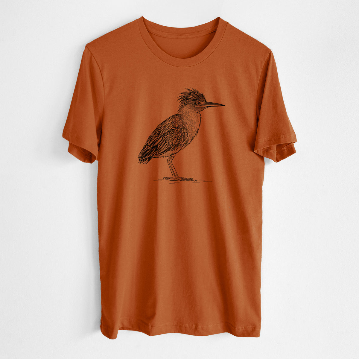 Green Heron - Butorides virescens - Lightweight 100% Cotton Unisex Crewneck