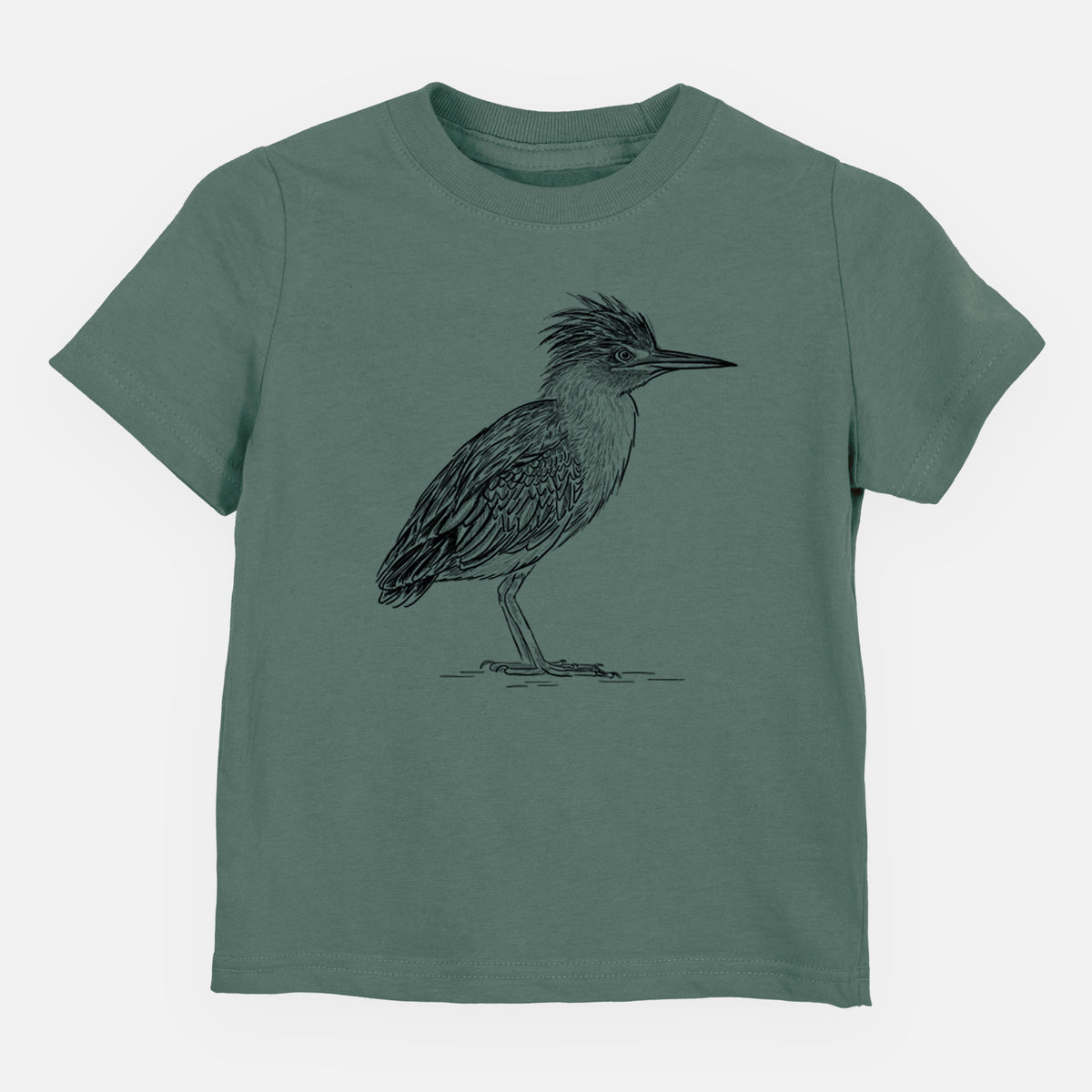 Green Heron - Butorides virescens - Toddler/Youth Shirt