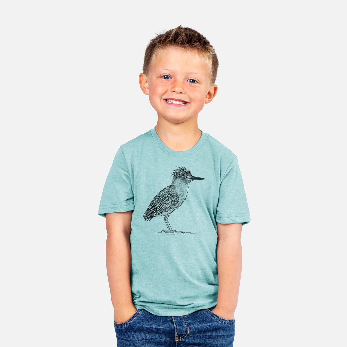 Green Heron - Butorides virescens - Toddler/Youth Shirt