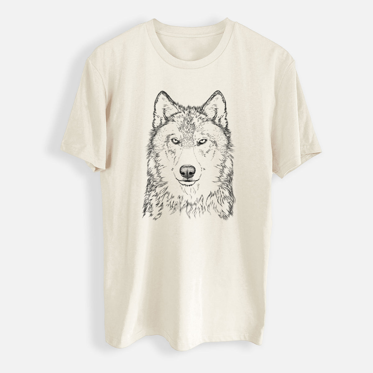 Grey Wolf - Canis lupus - Mens Everyday Staple Tee