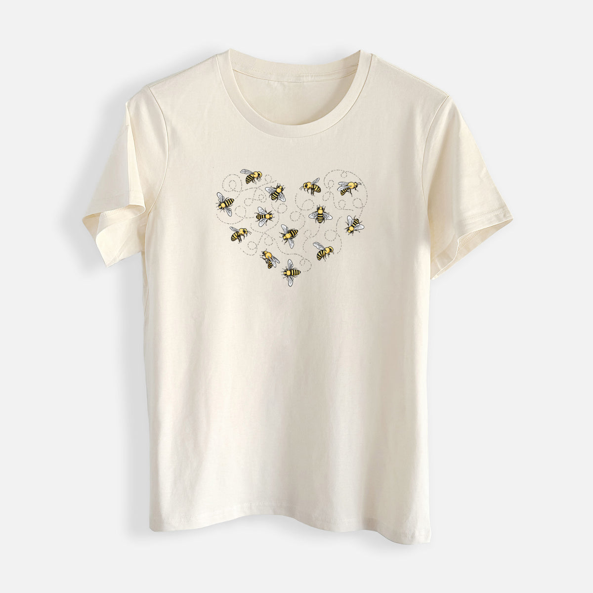 Heart Full of Honeybees - Womens Everyday Maple Tee