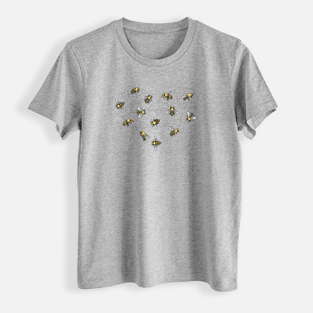 Heart Full of Honeybees - Womens Everyday Maple Tee