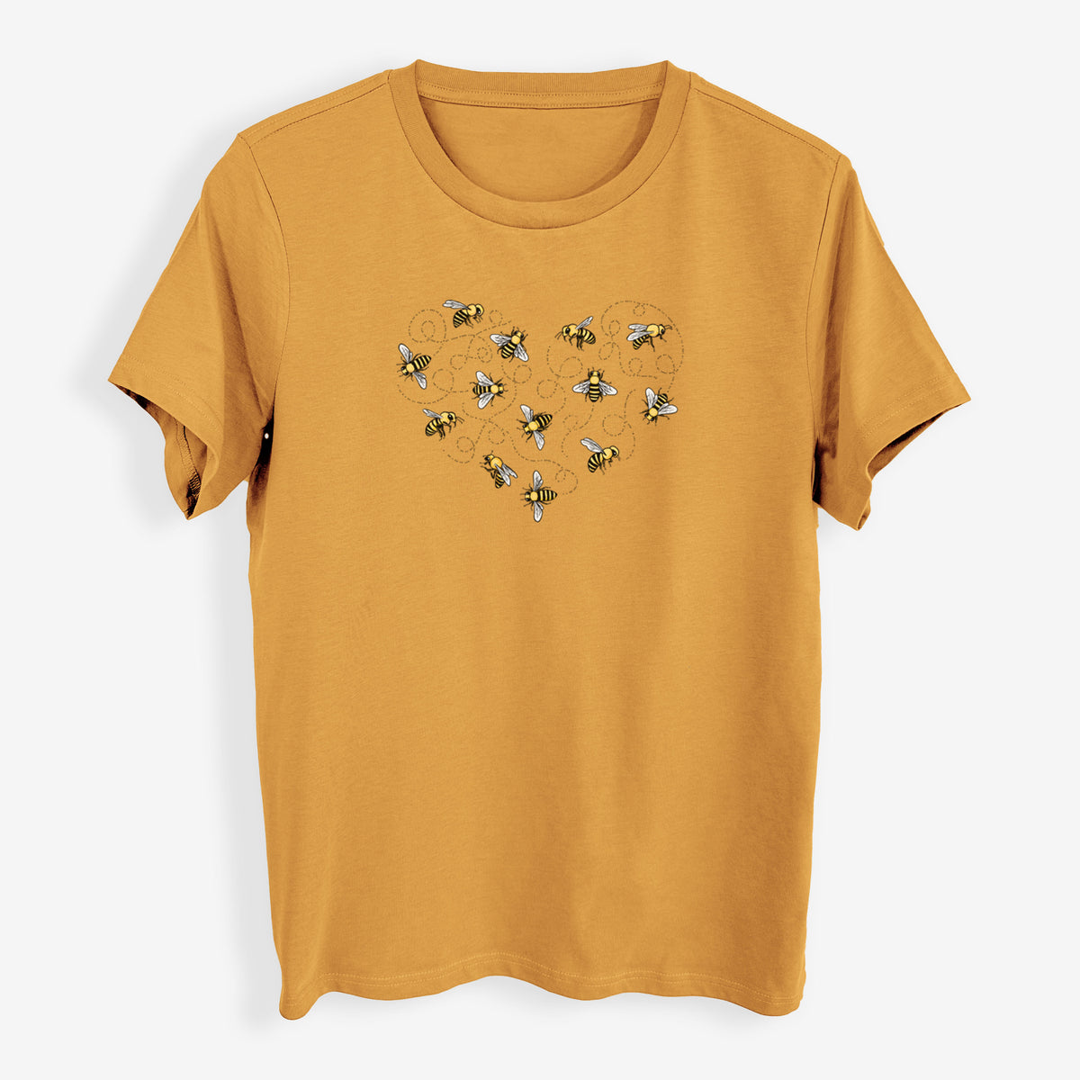 Heart Full of Honeybees - Womens Everyday Maple Tee