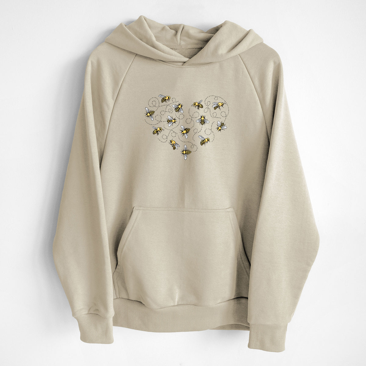 Heart Full of Honeybees - UltraLuxe Heavyweight French Terry Hoodie