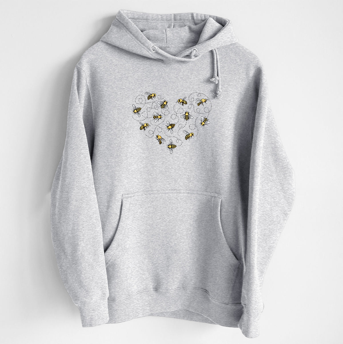 Heart Full of Honeybees - Heavyweight Fleece Hoodie