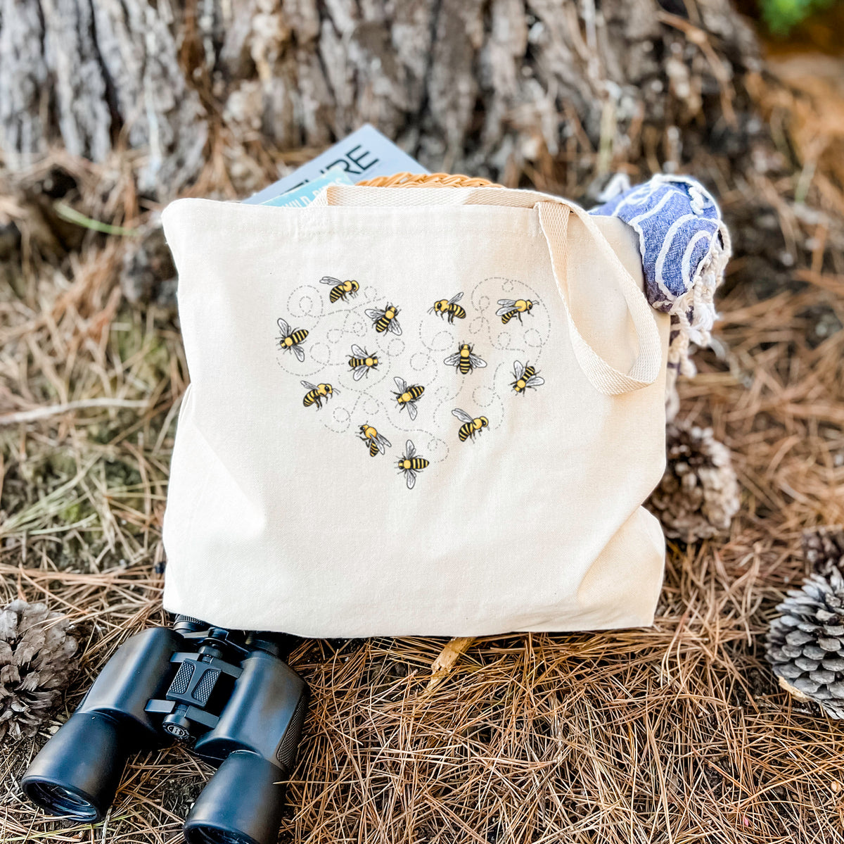 Heart Full of Honeybees - Tote Bag