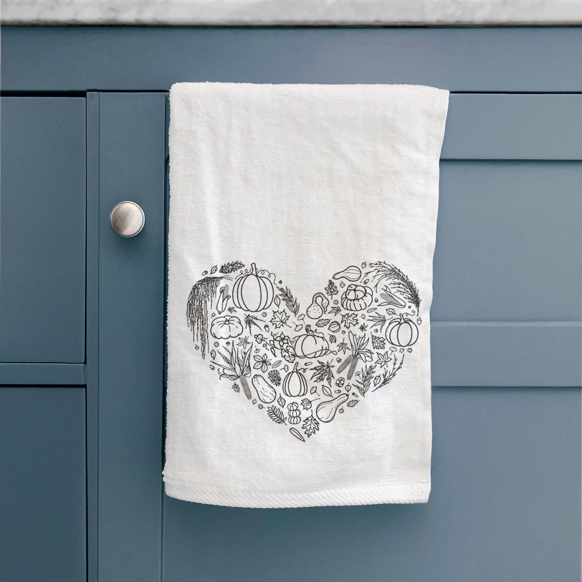 Heart Full of Fall Premium Decorative Hand Towel