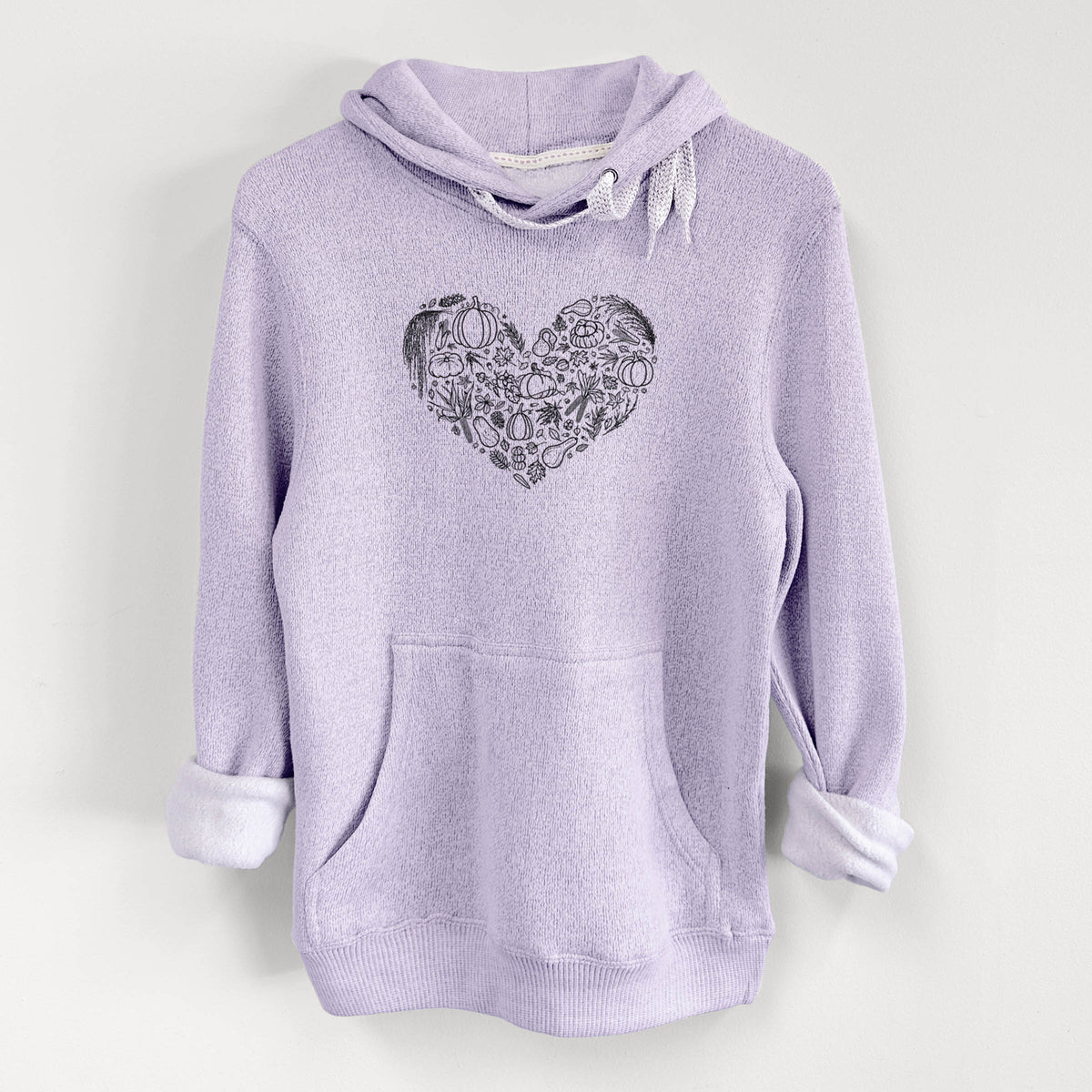 Heart Full of Fall - Knit Hoodie