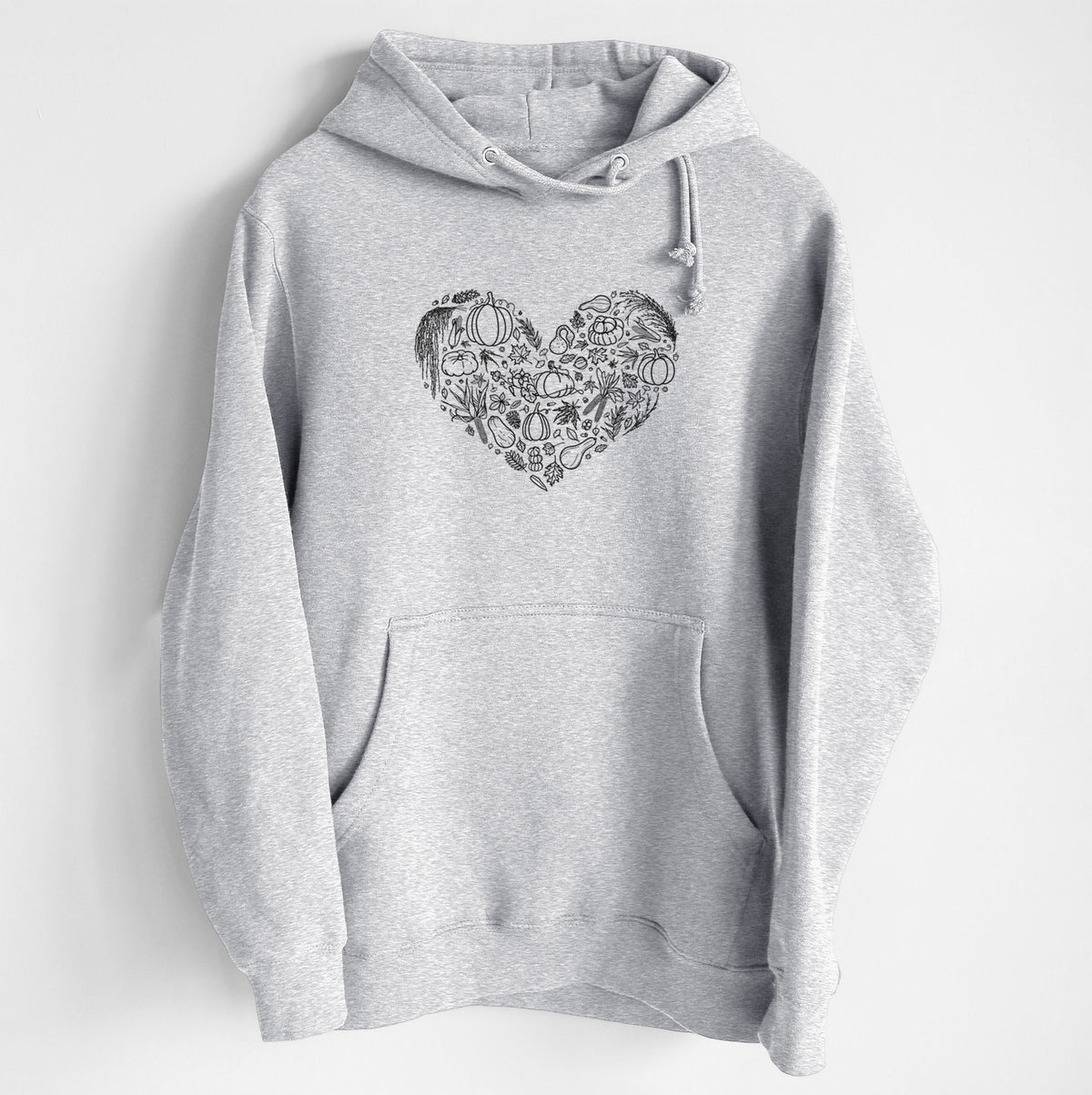 Heart Full of Fall - Heavyweight Fleece Hoodie