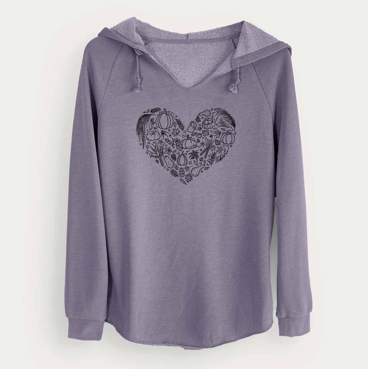 Heart Full of Fall - Cali Wave Hooded Sweatshirt