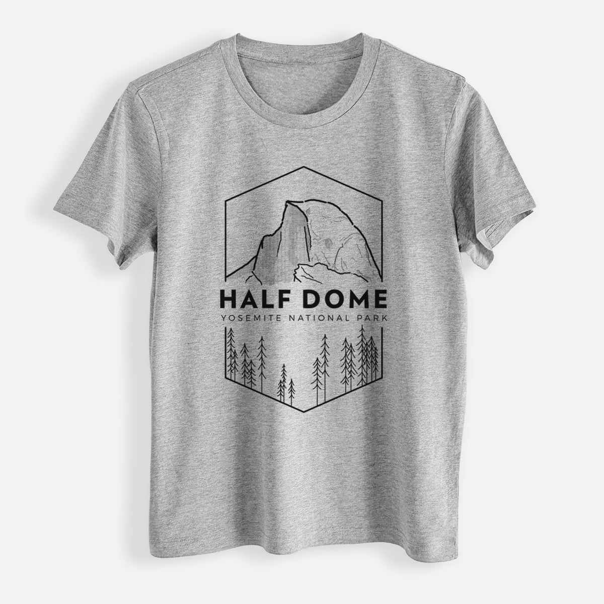 Half Dome - Yosemite National Park - Womens Everyday Maple Tee