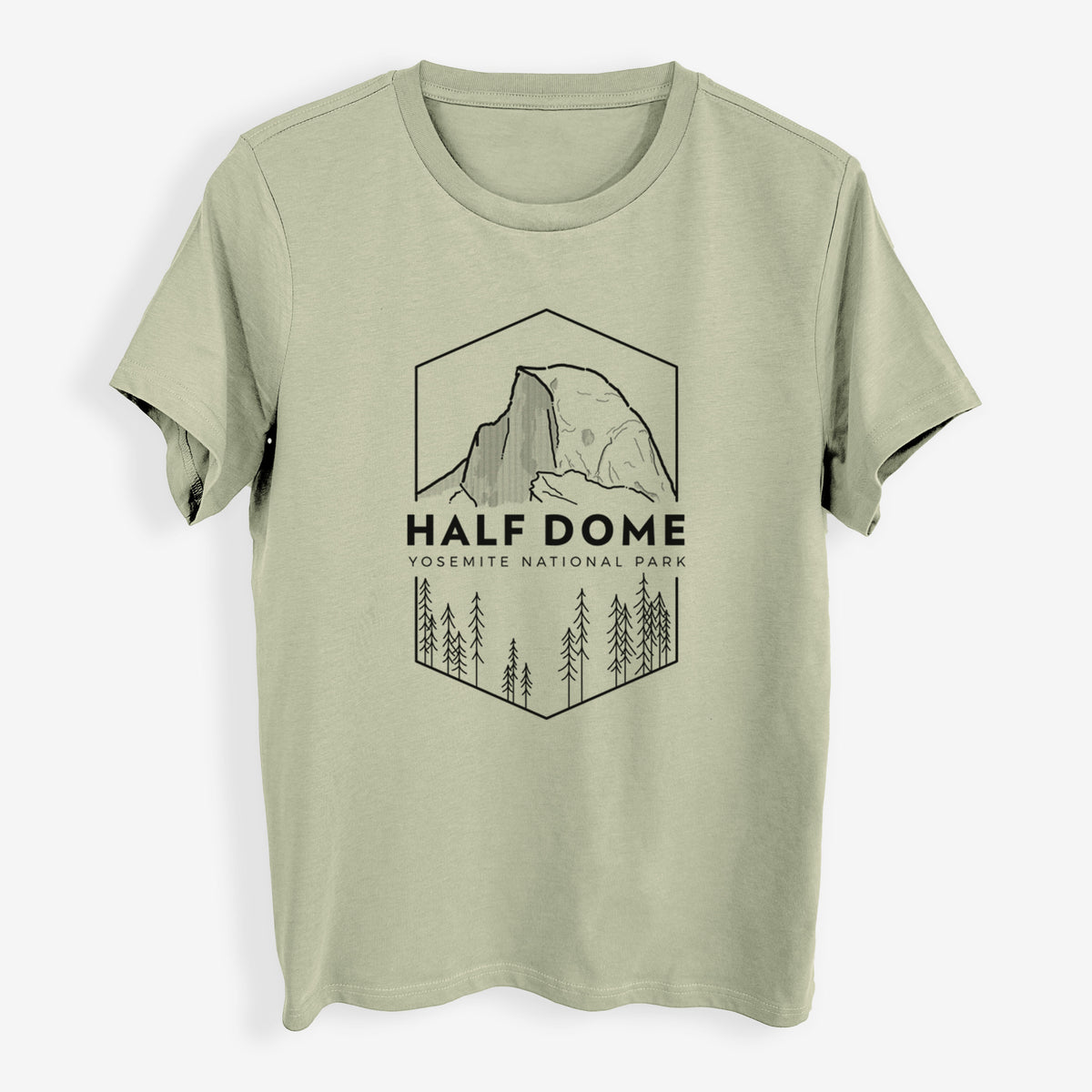 Half Dome - Yosemite National Park - Womens Everyday Maple Tee