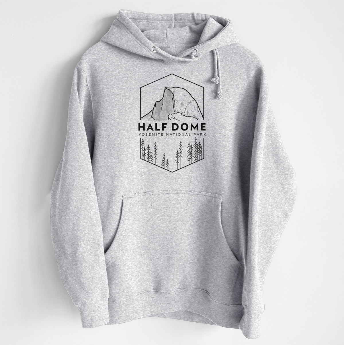 Half Dome - Yosemite National Park - Heavyweight Fleece Hoodie