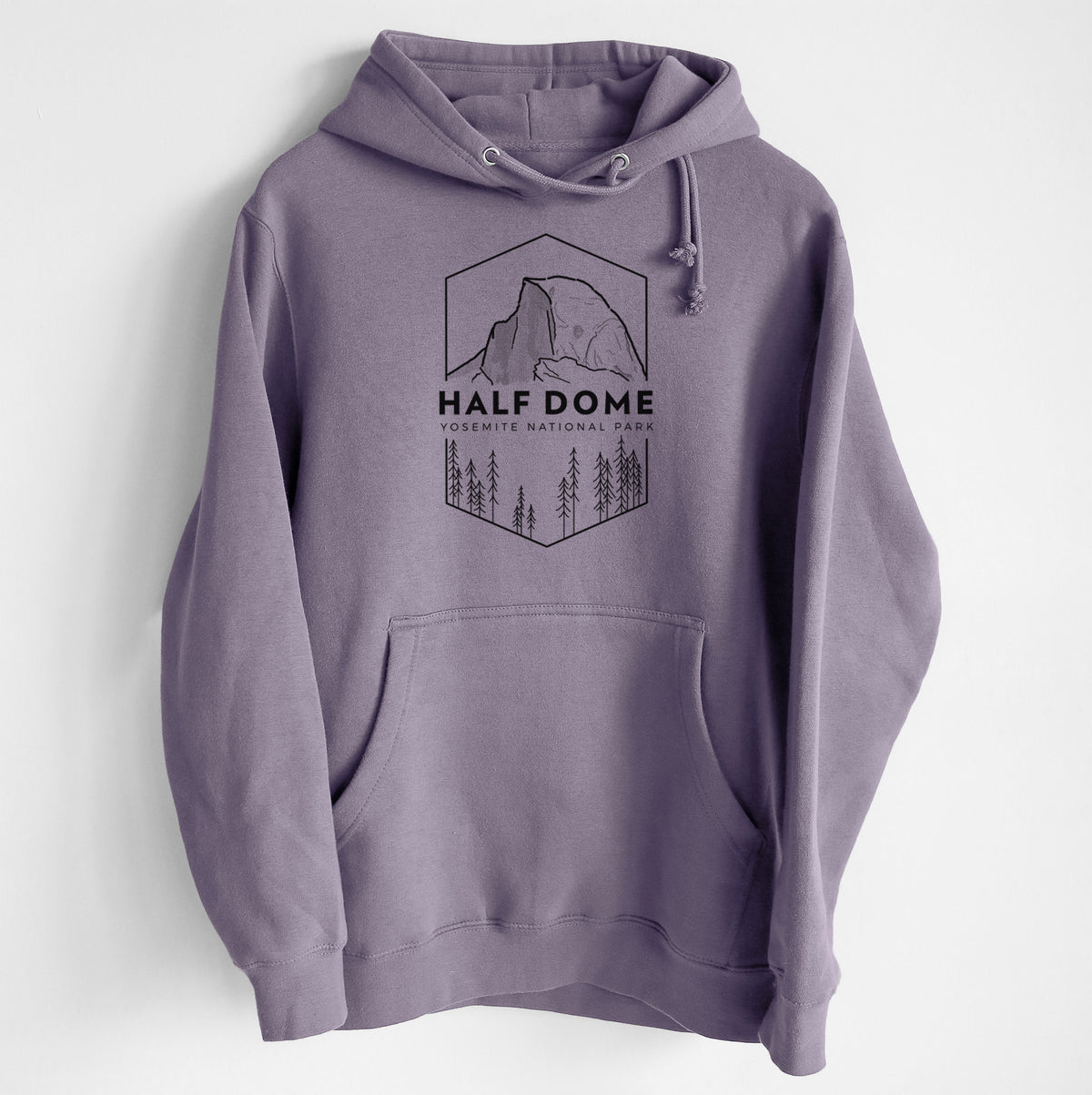 Half Dome - Yosemite National Park - Heavyweight Fleece Hoodie