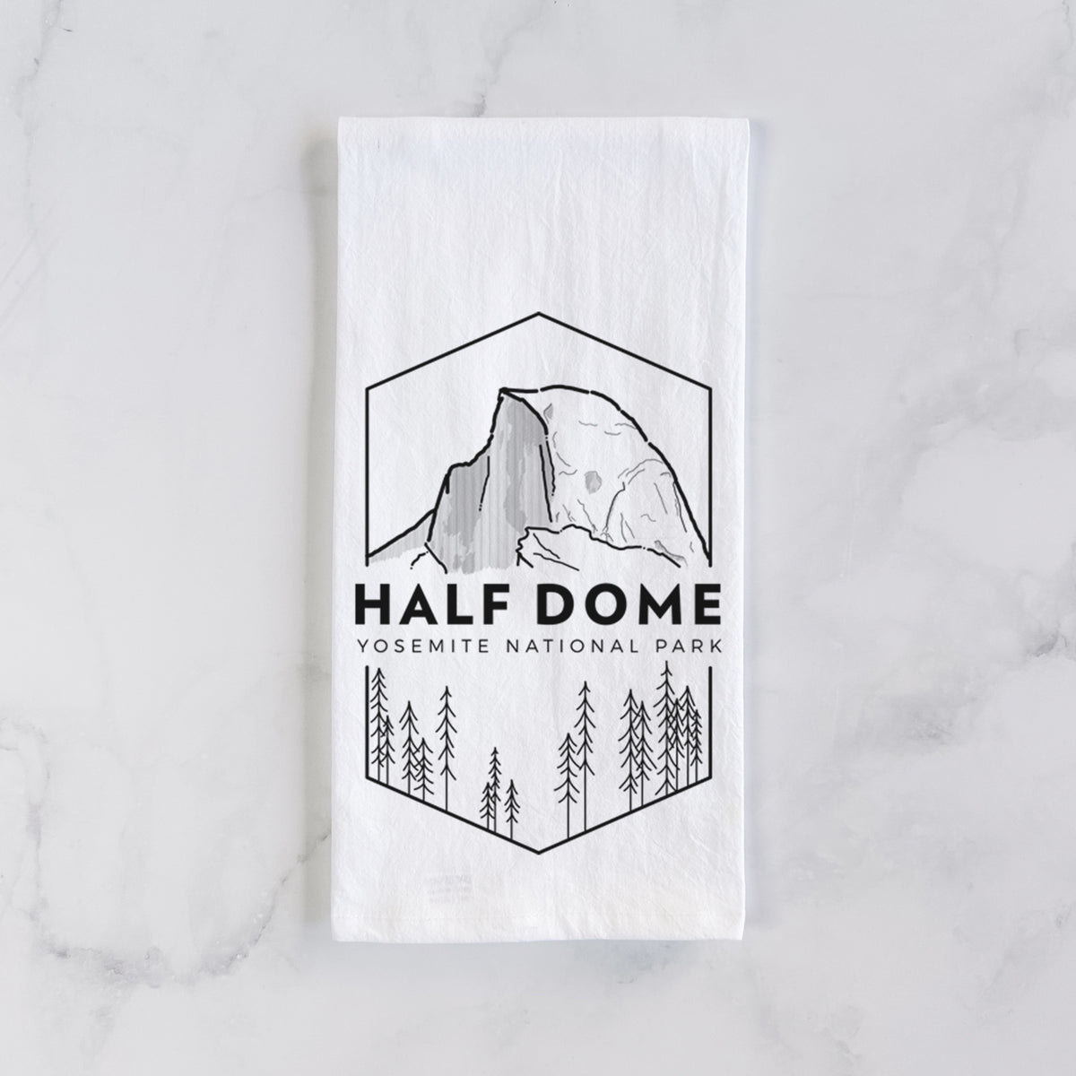 Half Dome - Yosemite National Park Tea Towel