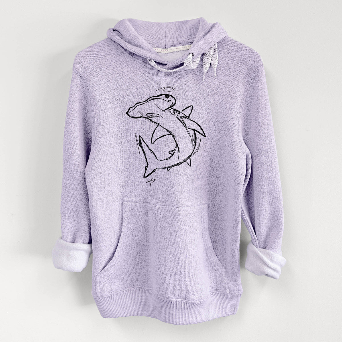 Hammerhead Shark - Knit Hoodie