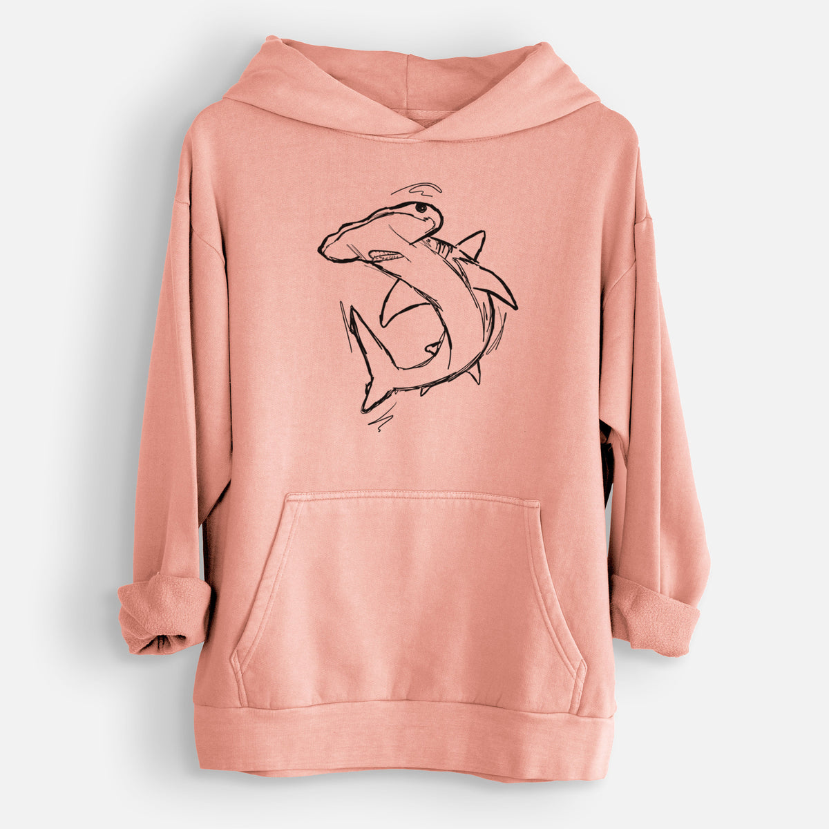 Hammerhead Shark  - Urban Heavyweight Hoodie