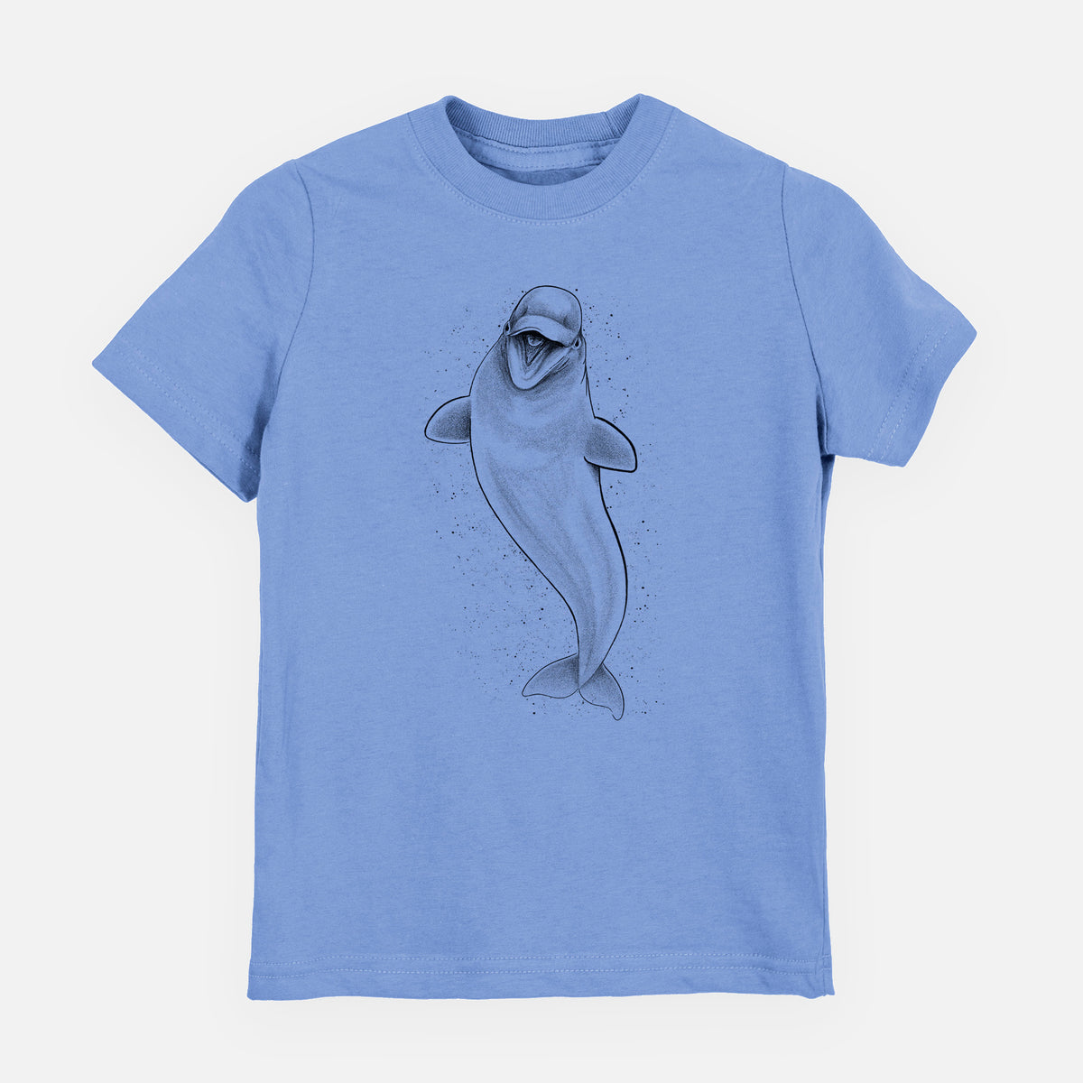 Happy Beluga Whale - Delphinapterus leucas - Youth Shirt