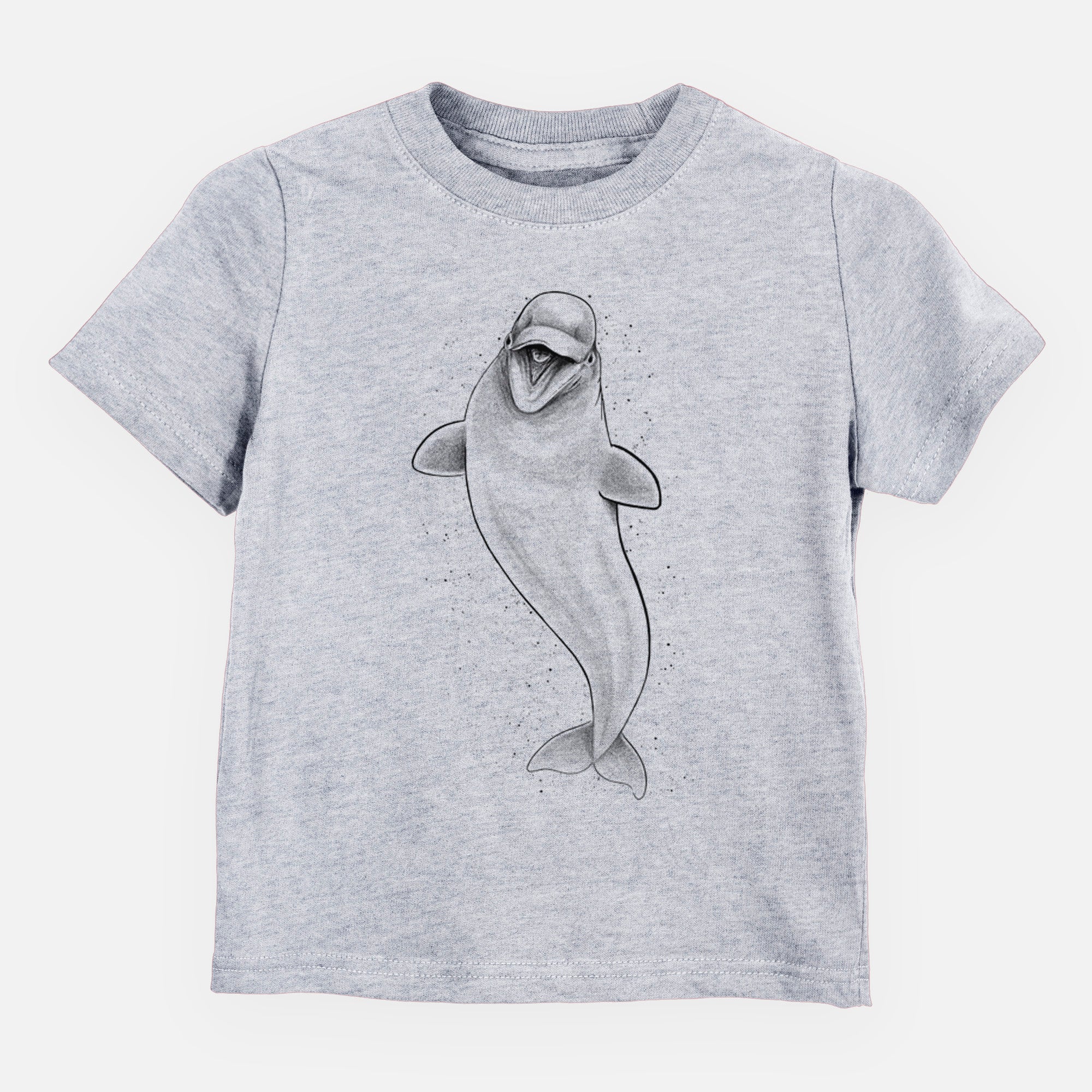 Happy Beluga Whale - Delphinapterus leucas - Toddler/Youth Shirt