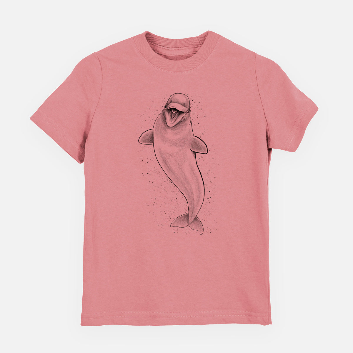 Happy Beluga Whale - Delphinapterus leucas - Youth Shirt