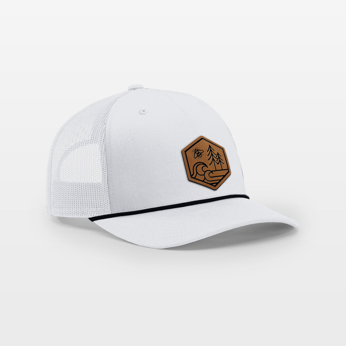 Harmonious Hexagon - Rope Trucker Hat