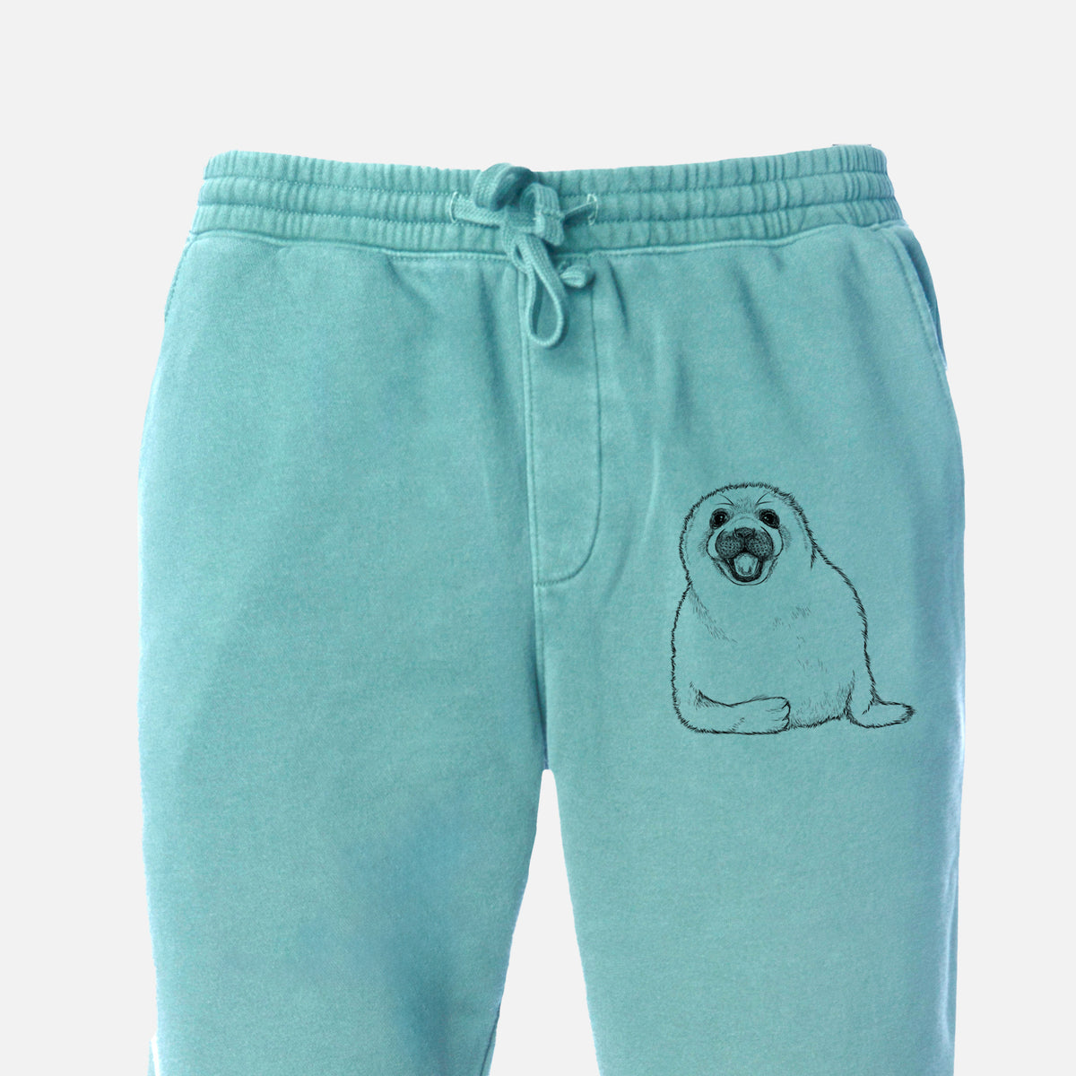 Harp Seal Pup - Pagophilus groenlandicus - Unisex Pigment Dyed Sweatpants