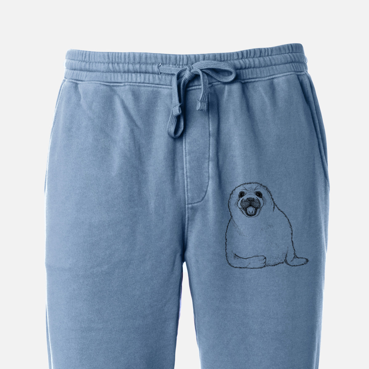 Harp Seal Pup - Pagophilus groenlandicus - Unisex Pigment Dyed Sweatpants