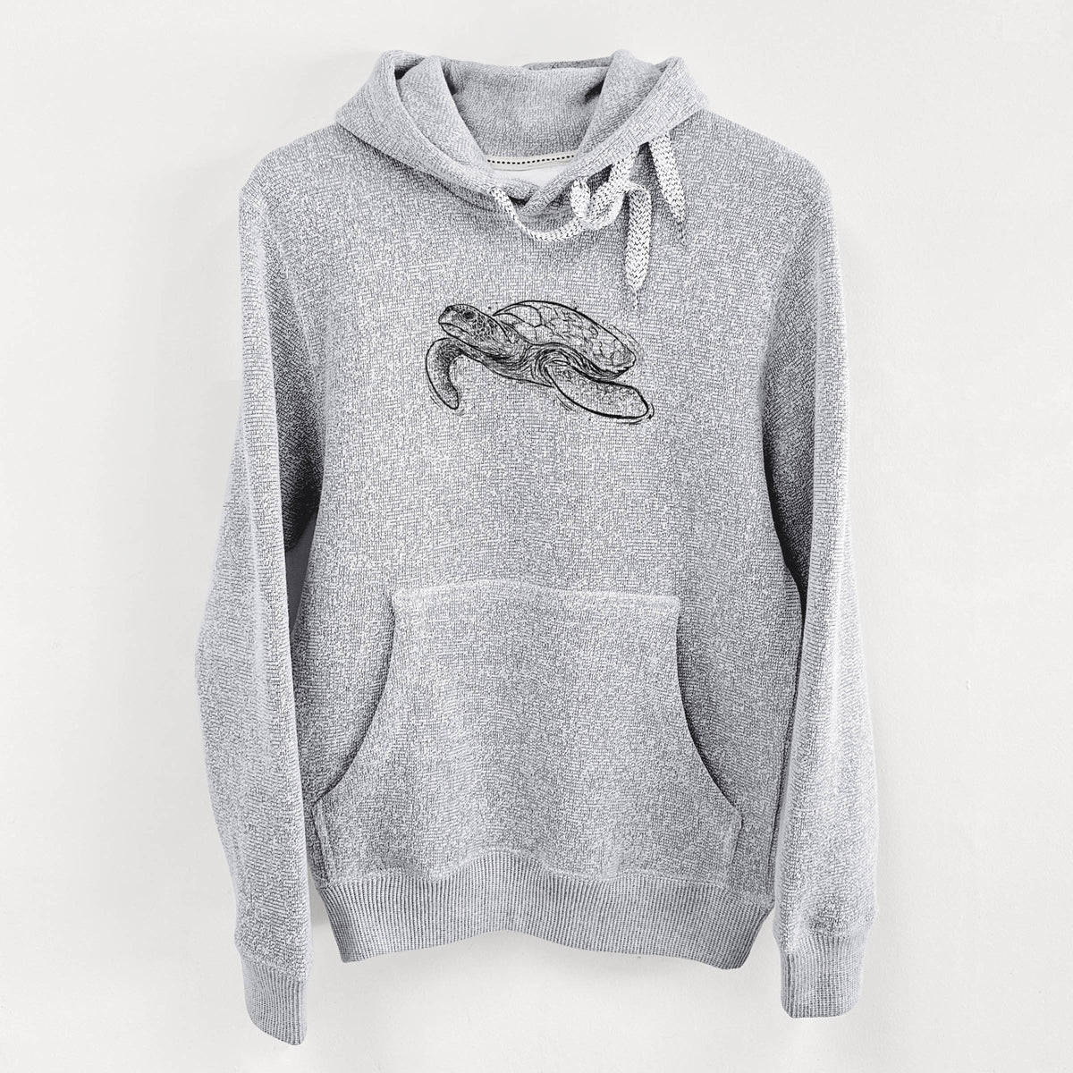 Hawksbill Sea Turtle - Eretmochelys imbricata - Knit Hoodie