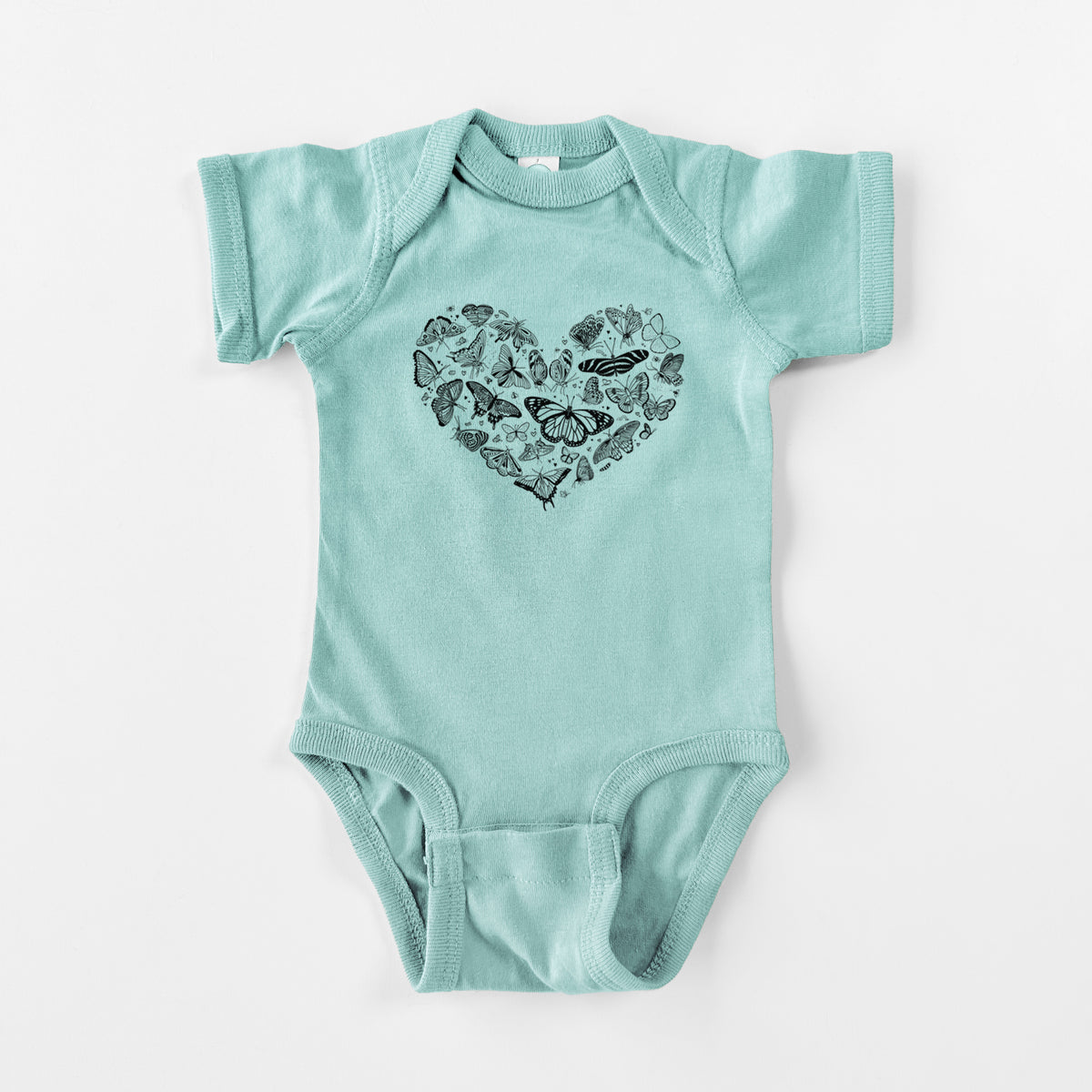 Heart Full of Butterflies - Baby Fine Jersey Bodysuit
