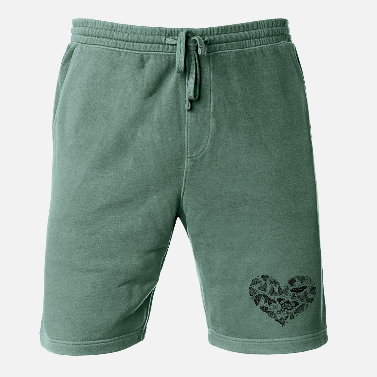 Heart Full of Butterflies - Unisex Pigment Dyed Shorts