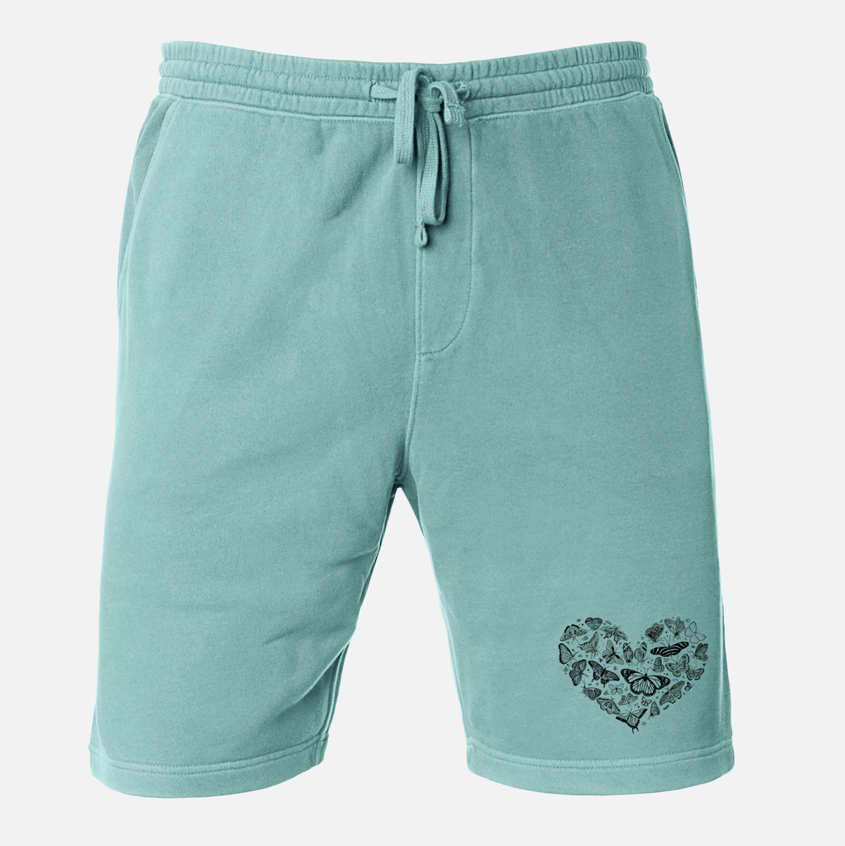 Heart Full of Butterflies - Unisex Pigment Dyed Shorts