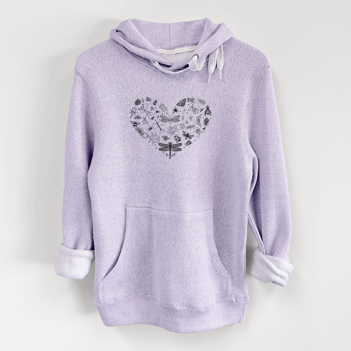 Heart Full of Insects - Knit Hoodie