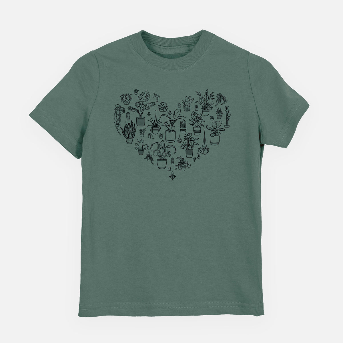 Heart Full of House Plants - Youth Shirt