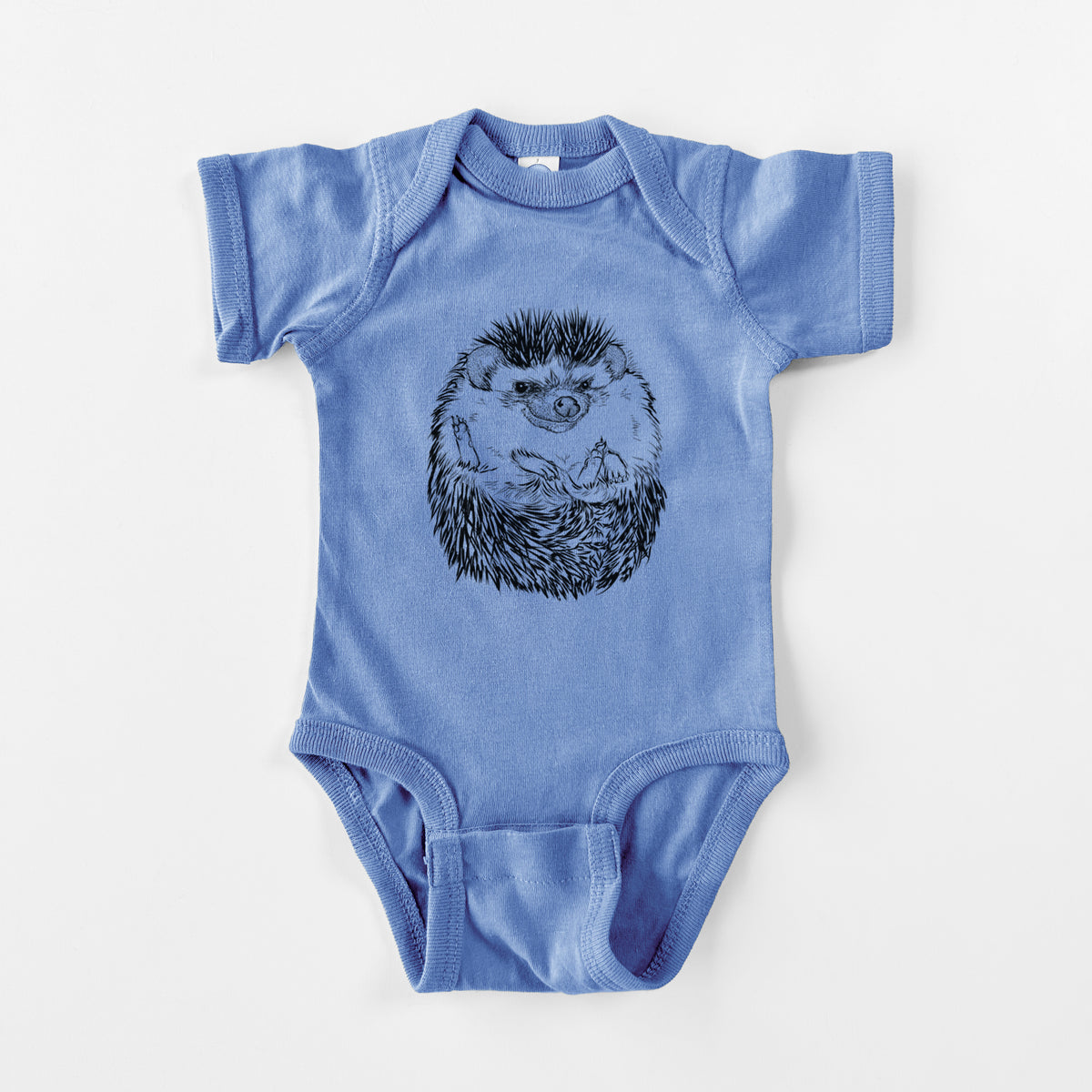 African Pygmy Hedgehog - Atelerix albiventris - Baby Fine Jersey Bodysuit
