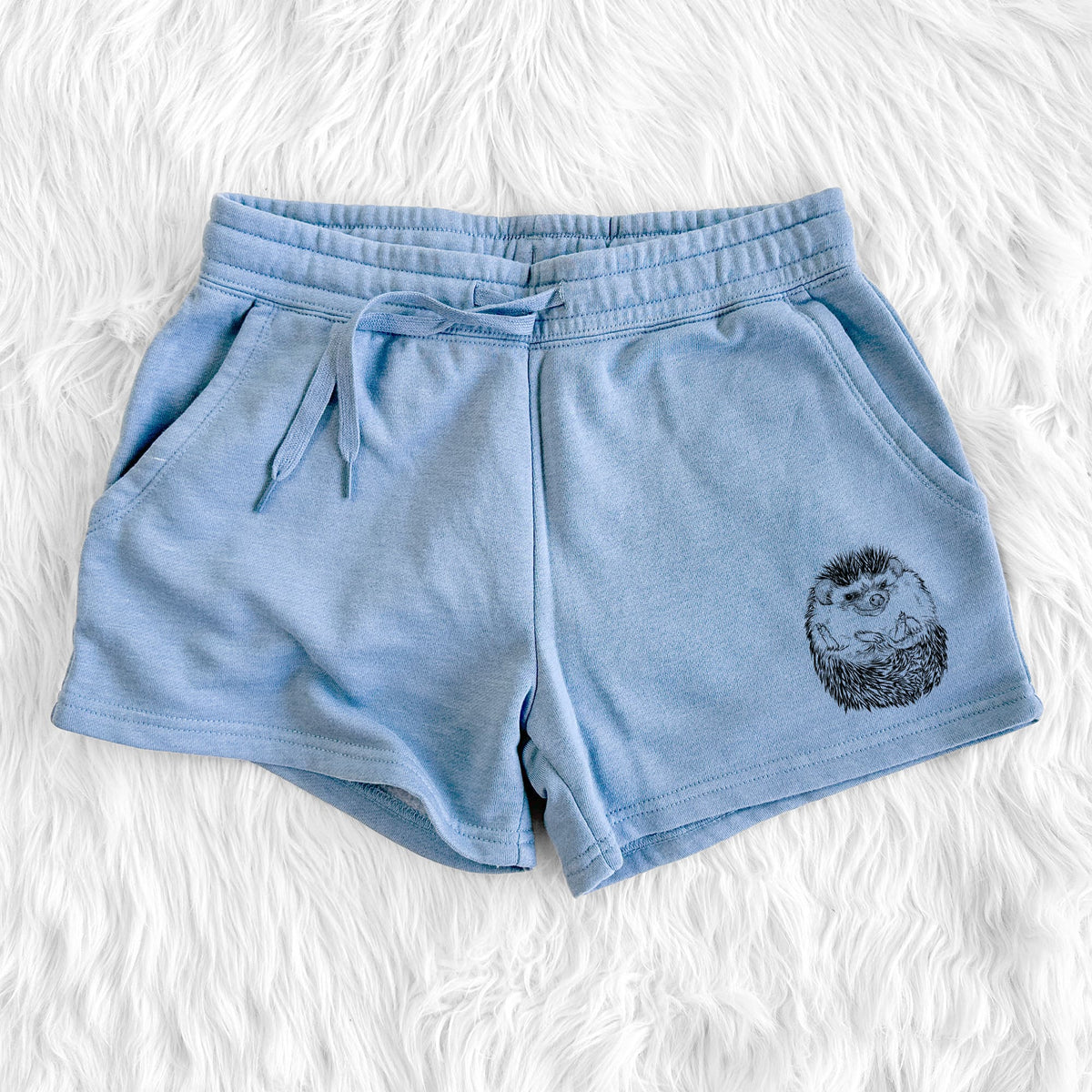 African Pygmy Hedgehog - Atelerix albiventris - Women's Cali Wave Shorts