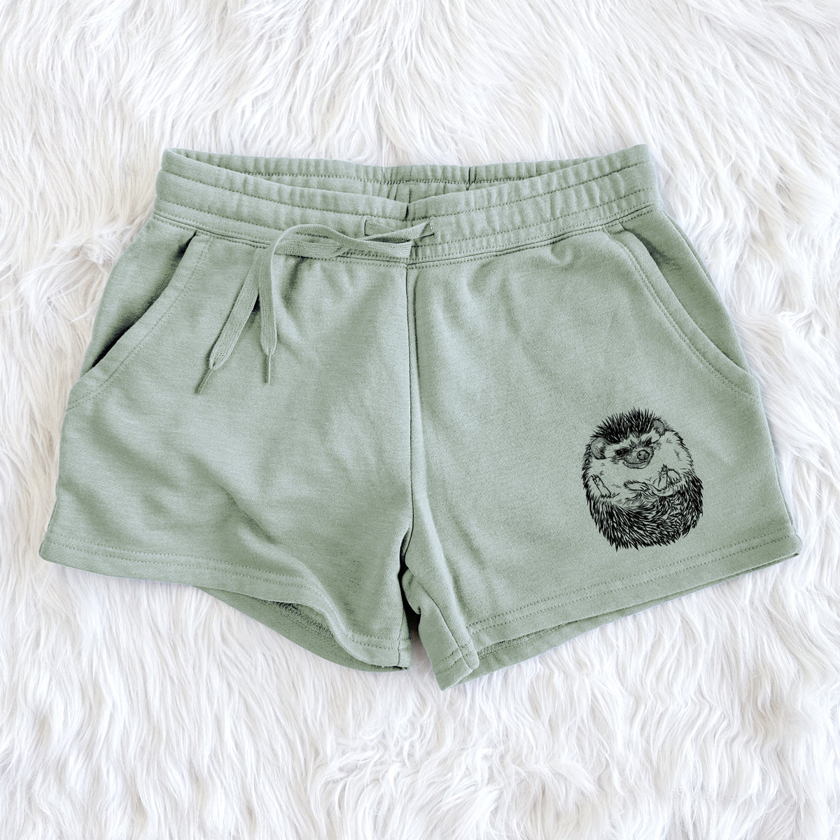 African Pygmy Hedgehog - Atelerix albiventris - Women&#39;s Cali Wave Shorts