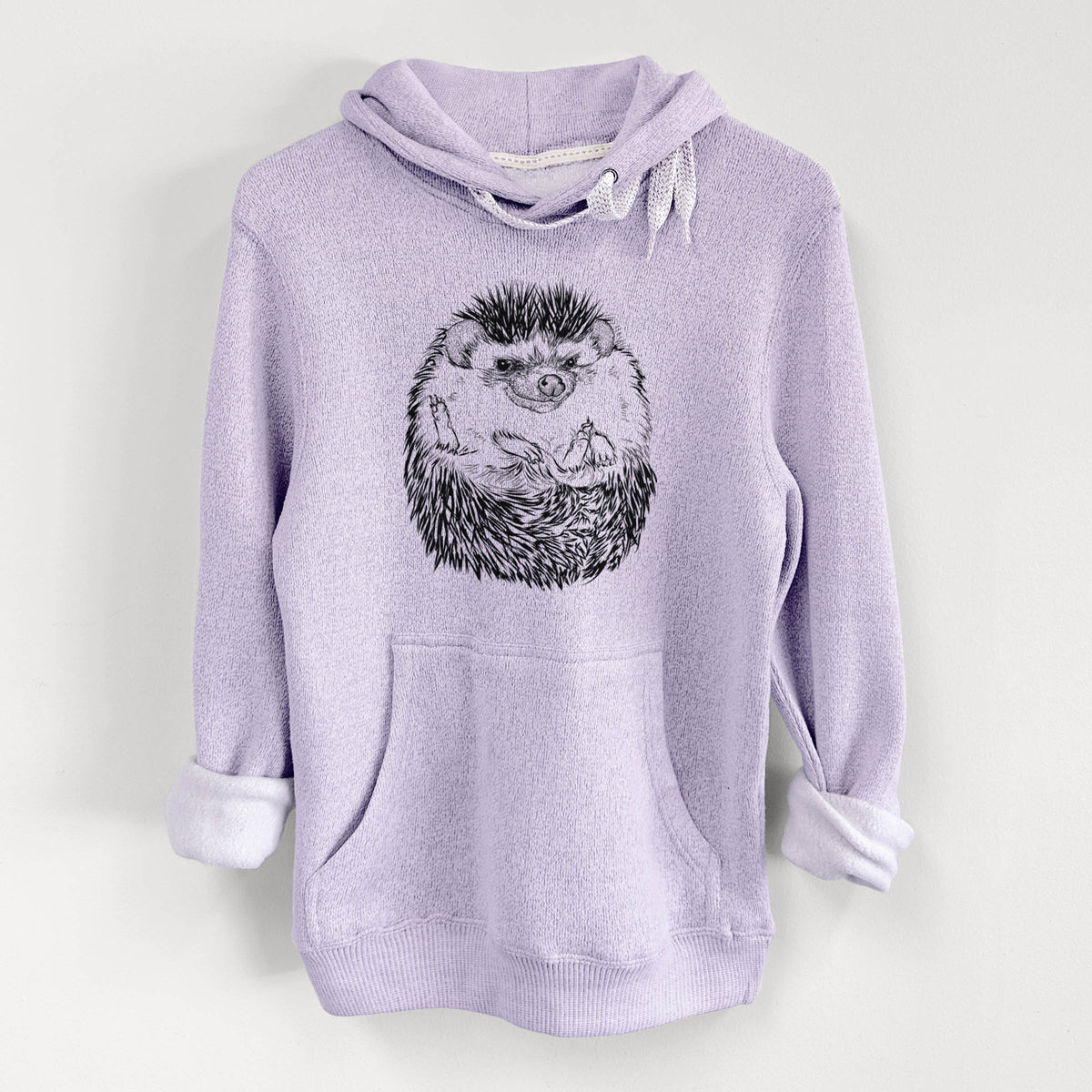 African Pygmy Hedgehog - Atelerix albiventris - Knit Hoodie