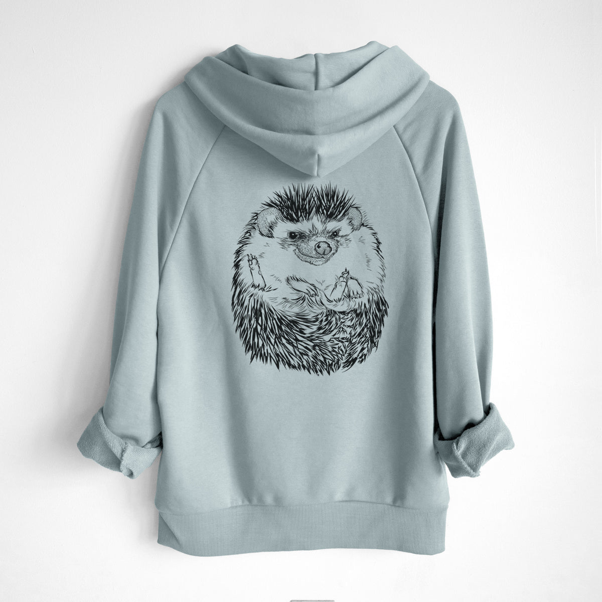 African Pygmy Hedgehog - Atelerix albiventris - UltraLuxe Heavyweight French Terry Hoodie
