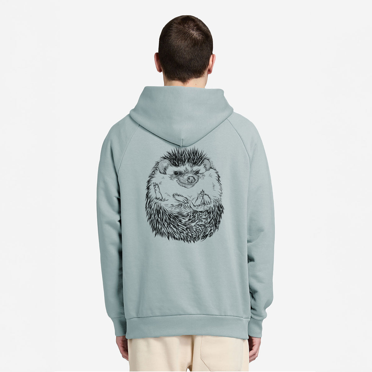 African Pygmy Hedgehog - Atelerix albiventris - UltraLuxe Heavyweight French Terry Hoodie