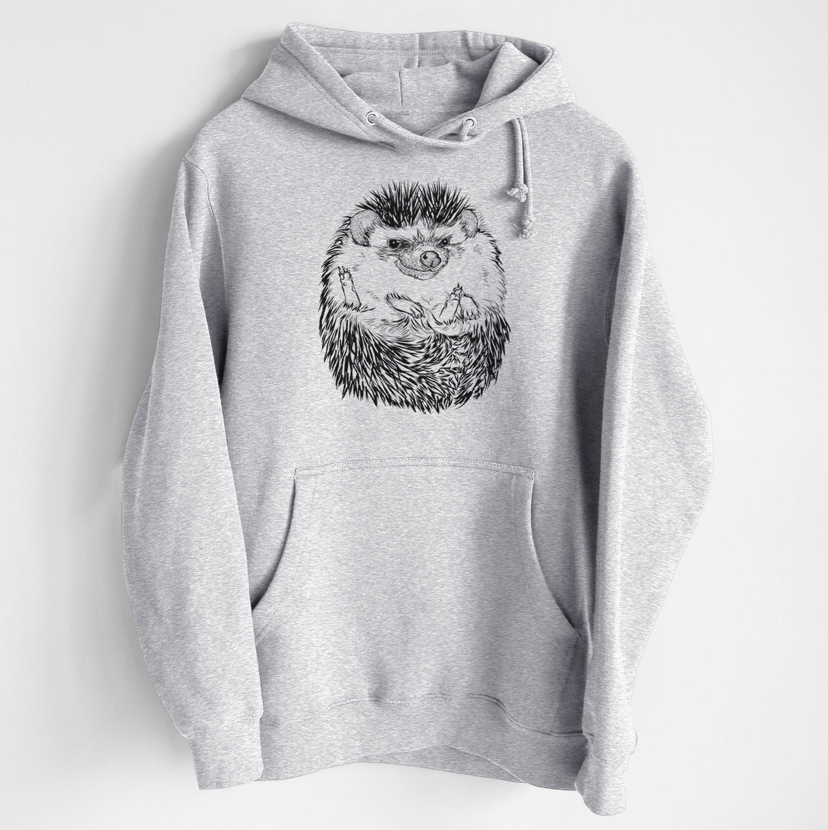 African Pygmy Hedgehog - Atelerix albiventris - Heavyweight Fleece Hoodie
