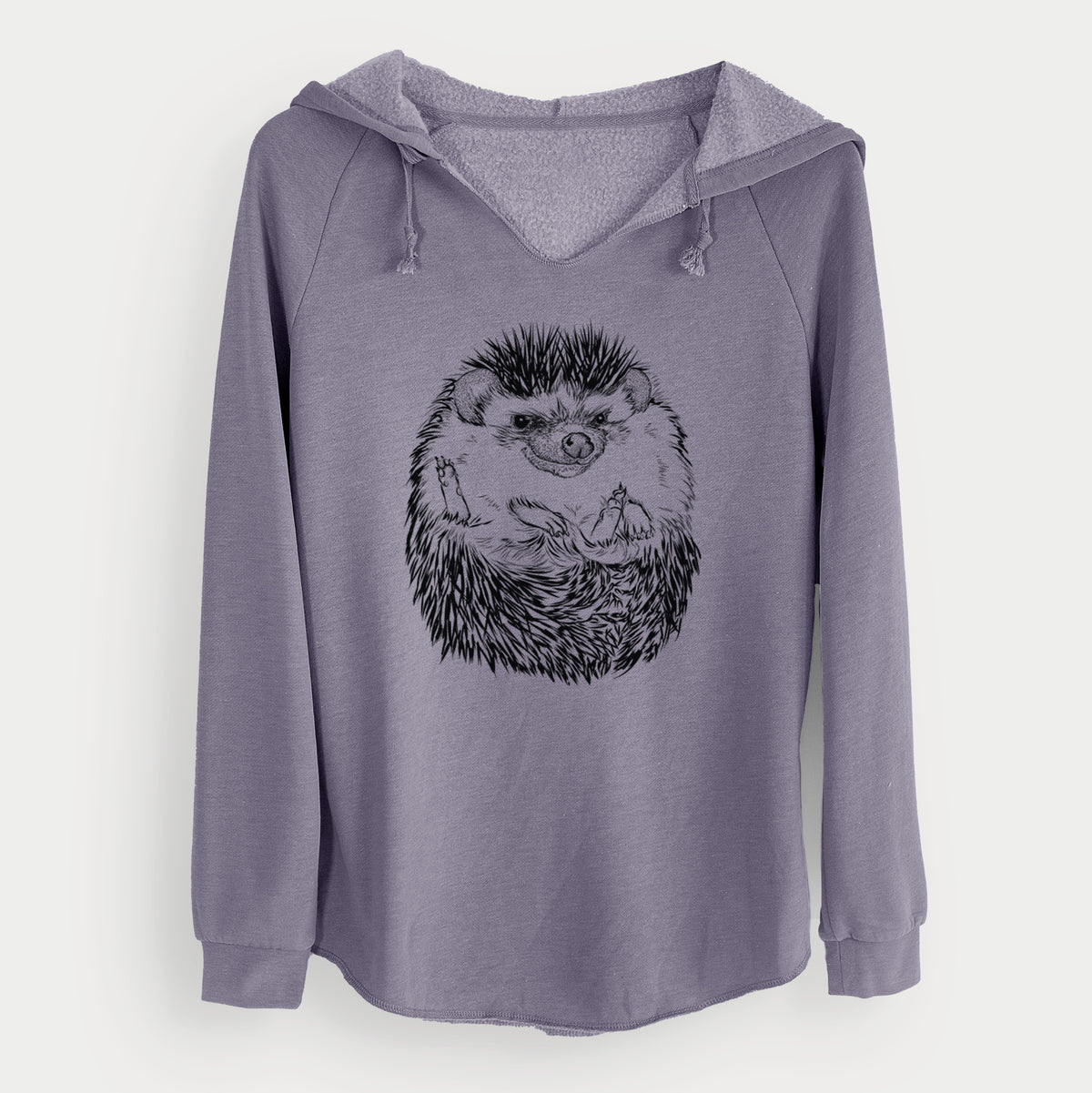 African Pygmy Hedgehog - Atelerix albiventris - Cali Wave Hooded Sweatshirt