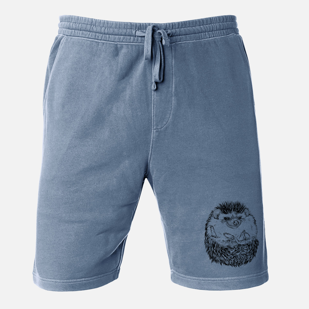 African Pygmy Hedgehog - Atelerix albiventris - Unisex Pigment Dyed Shorts