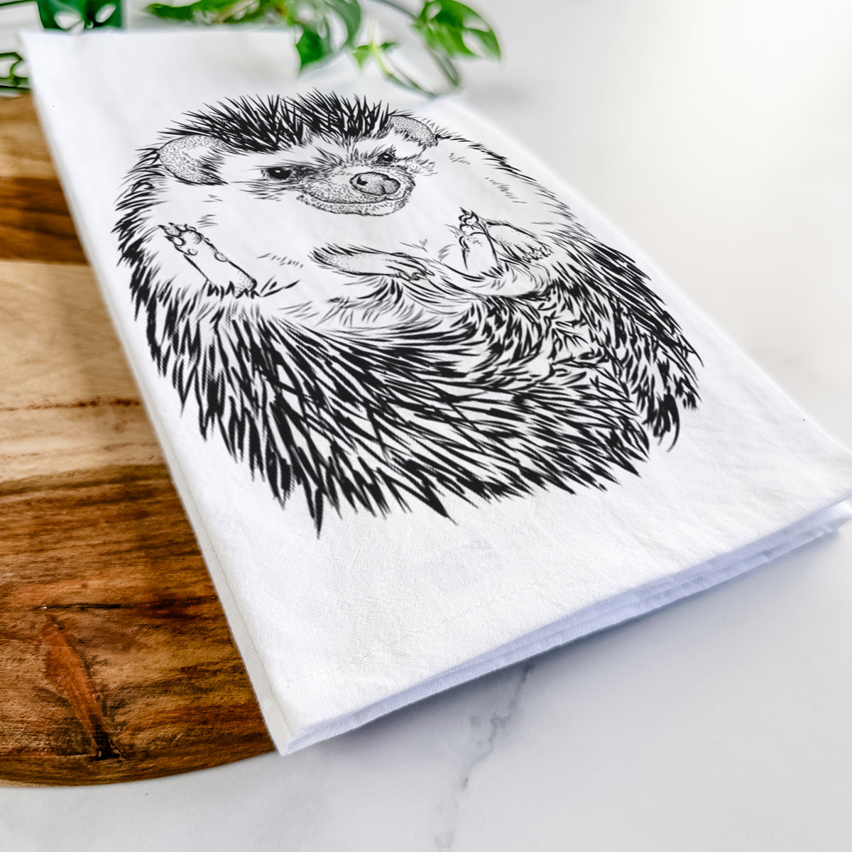 African Pygmy Hedgehog - Atelerix albiventris Tea Towel